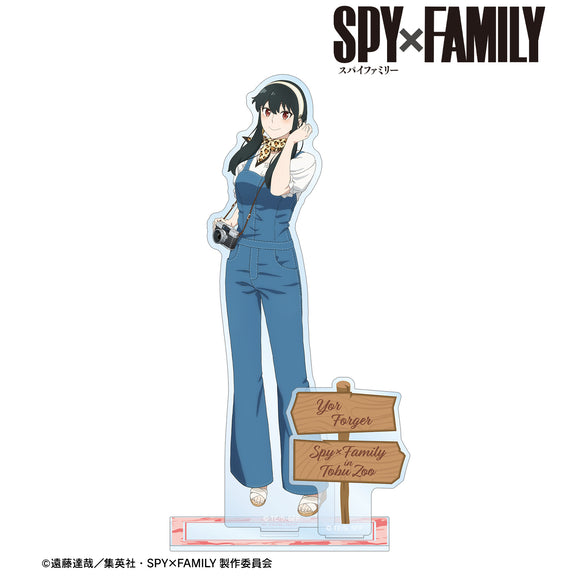 『SPY×FAMILY』東武動物公園コラボ 描き下ろしイラスト ヨル‧フォージャー アニマル柄ver. アクリルスタンド