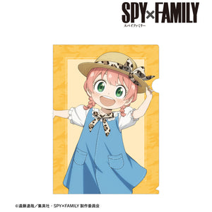 『SPY×FAMILY』東武動物公園コラボ 描き下ろしイラスト アーニャ‧フォージャー アニマル柄ver. クリアファイル