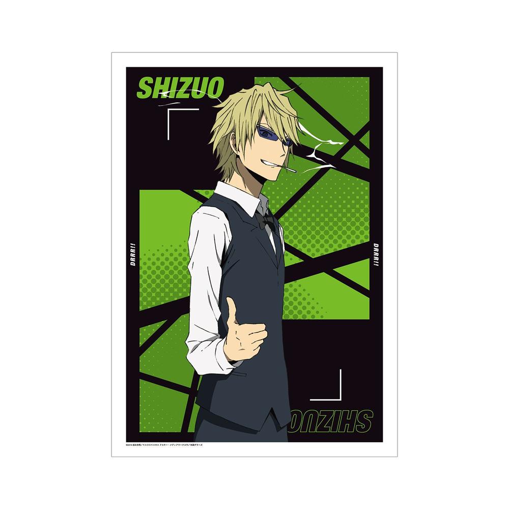 『デュラララ!!×2』平和島静雄 A3マット加工ポスター【202604再販】