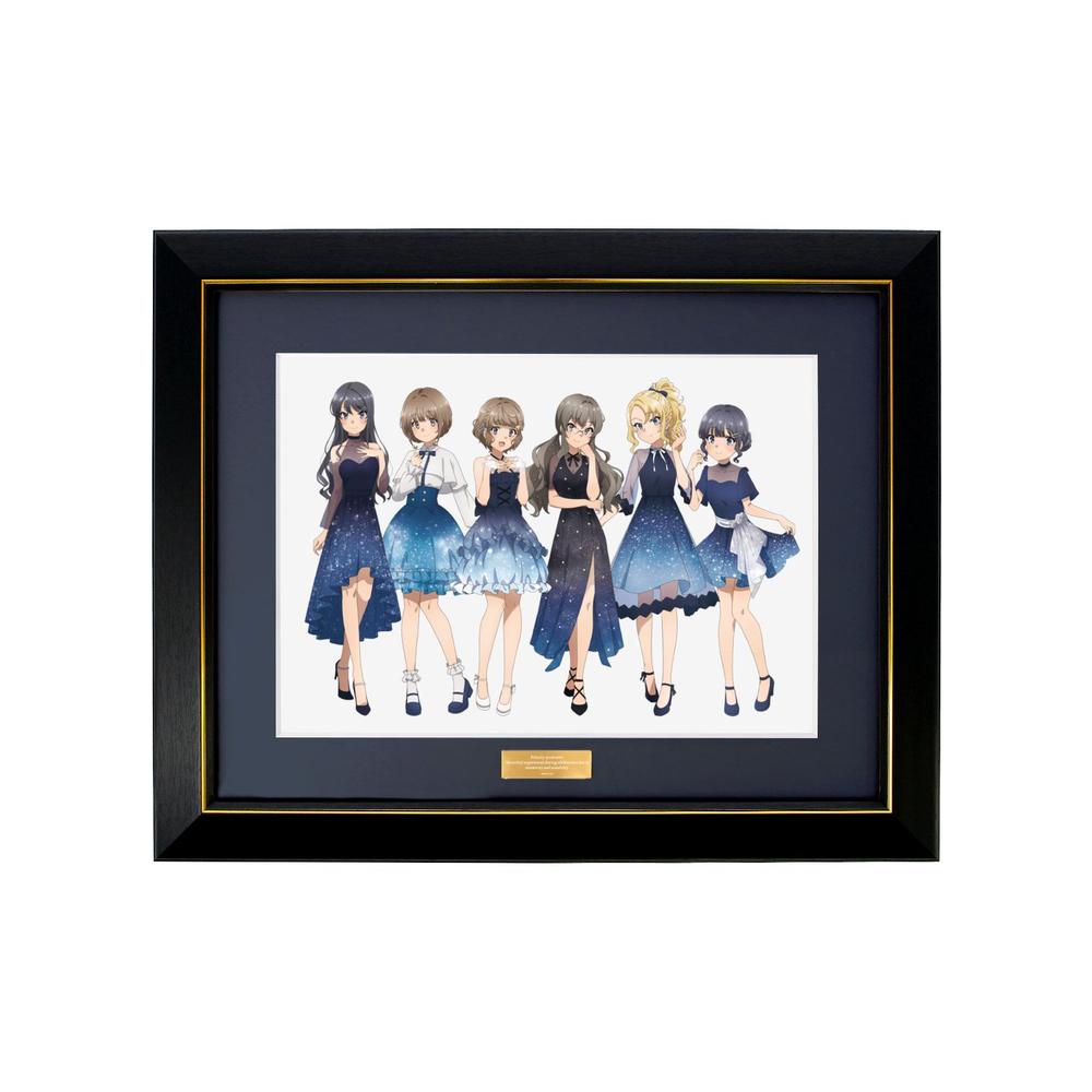 『青春ブタ野郎はおでかけシスターの夢を見ない』描き下ろしイラスト 集合 星空ドレスver. キャラファイングラフ【202604再販】