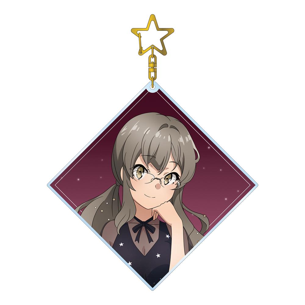 『青春ブタ野郎はおでかけシスターの夢を見ない』描き下ろしイラスト 双葉理央 星空ドレスver. BIGアクリルキーホルダー【202503再販】