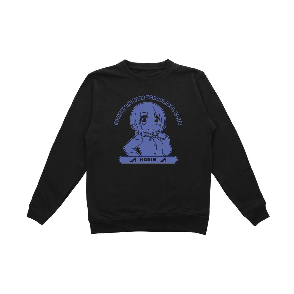 『にじよん あにめーしょん』朝香 果林 カレッジトレーナーレディース【202505再販】