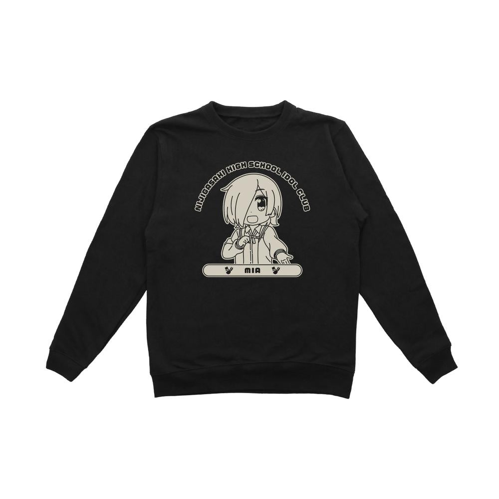 『にじよん あにめーしょん』ミア・テイラー カレッジトレーナーレディース【202602再販】