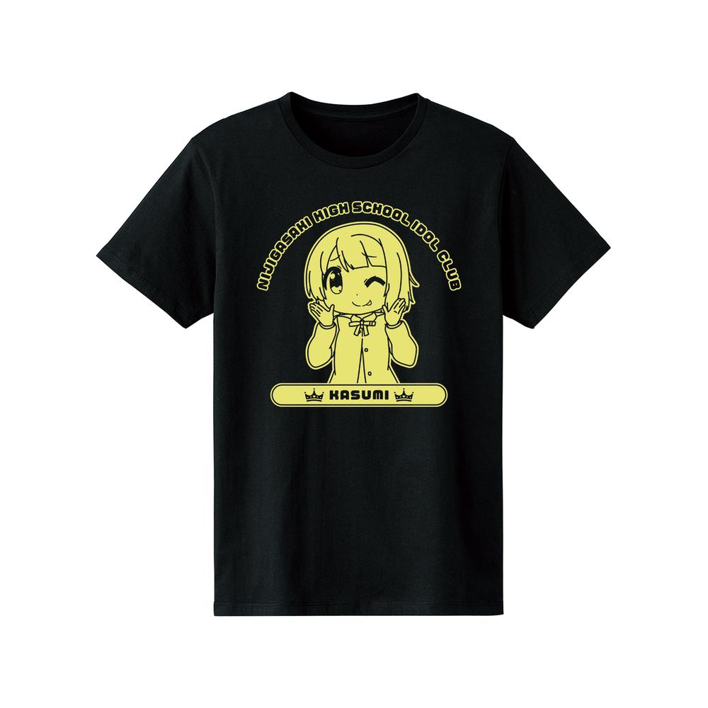 『にじよん あにめーしょん』中須 かすみ カレッジTシャツレディース【202505再販】