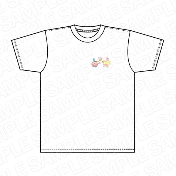 『おじゃる丸×ポムポムプリン』 Tシャツ　S