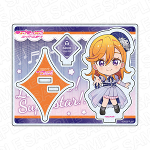 『ラブライブ!スーパースター!!』アクリルスタンド 澁谷かのん Jump Into the New World デフォルメ ver