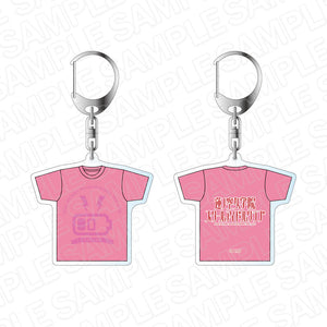 『ラブライブ!蓮ノ空女学院スクールアイドルクラブ』Tシャツ型キーホルダー 大沢瑠璃乃 アイコンTシャツ ver