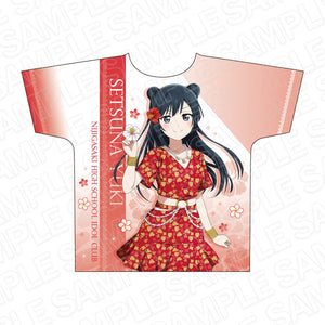 『ラブライブ!虹ヶ咲学園スクールアイドル同好会』フルグラフィックTシャツ 優木せつ菜 アロハ ver