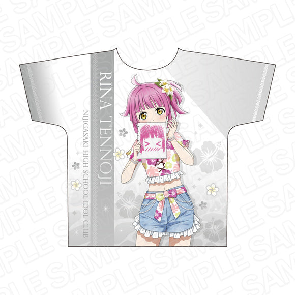 『ラブライブ!虹ヶ咲学園スクールアイドル同好会』フルグラフィックTシャツ 天王寺璃奈 アロハ ver