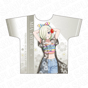 『ラブライブ!虹ヶ咲学園スクールアイドル同好会』フルグラフィックTシャツ ミア・テイラー アロハ ver