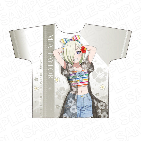 『ラブライブ!虹ヶ咲学園スクールアイドル同好会』フルグラフィックTシャツ ミア・テイラー アロハ ver