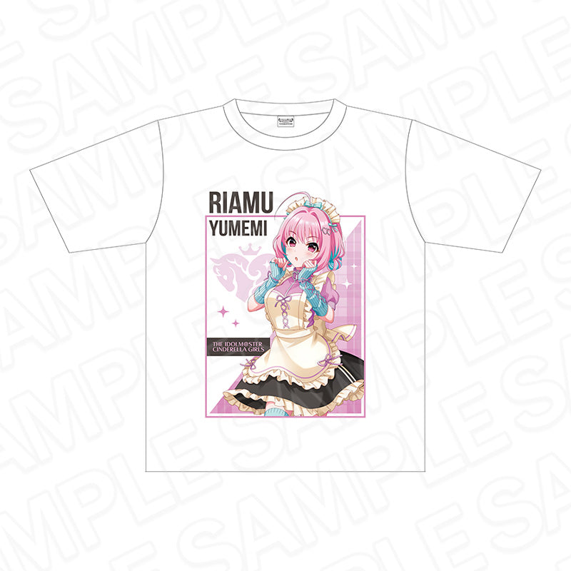 『アイドルマスター シンデレラガールズ』フルカラーTシャツ 夢見りあむ ジャージメイド ver.