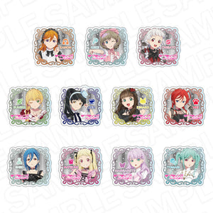 『ラブライブ!スーパースター!!』アクリルバッジ ロリータファッション ver セット