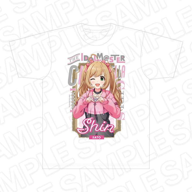 『アイドルマスター シンデレラガールズ』フルカラーTシャツ 佐藤心 サブカルファッション ver.