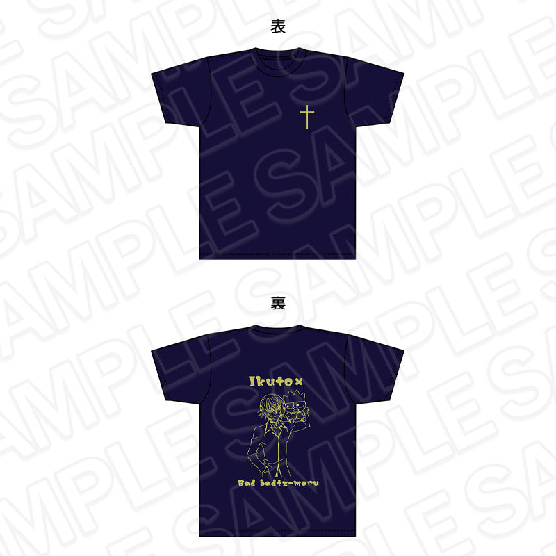『しゅごキャラ!×サンリオキャラクターズ』Tシャツ 月詠イクト×バッドばつ丸