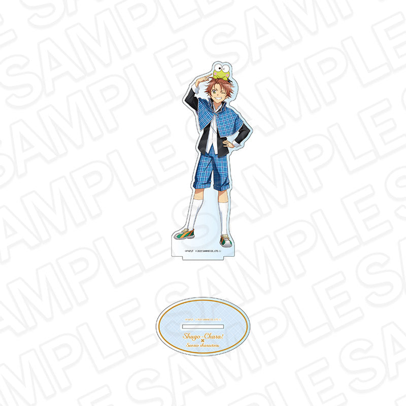 『しゅごキャラ!×サンリオキャラクターズ』ホログラムデカアクリルスタンド 相馬空海×けろけろけろっぴ