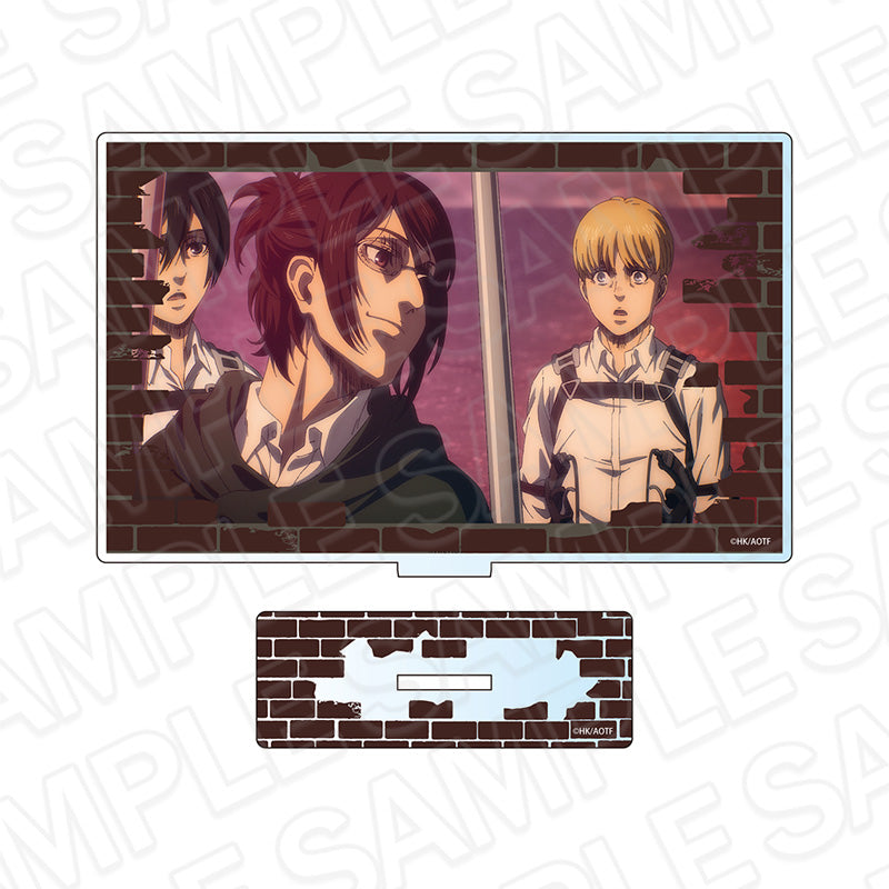 『進撃の巨人The Final Season』アクリルフィギュア ハンジ&アルミン