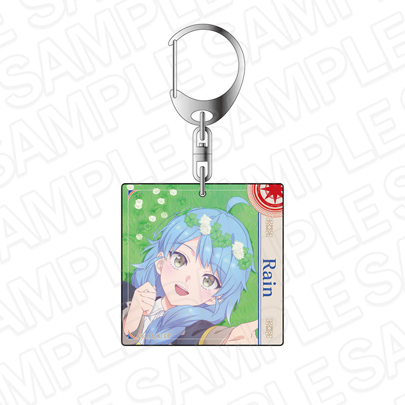 『Aランクパーティを離脱した俺は、元教え子たちと迷宮深部を目指す。』アクリルキーホルダー レイン