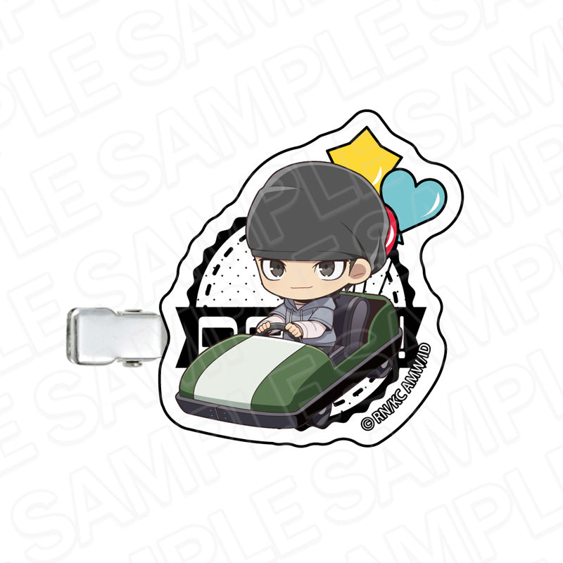 『デュラララ!!×2』アクリルヘアクリップ 門田京平 遊園地 ver.