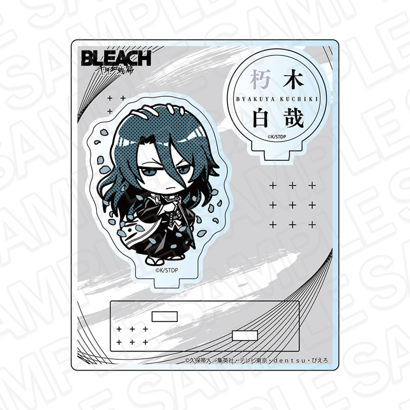 希少　BLEACH 中外カフェ限定　アクリルフィギュア　アクスタ　朽木白哉 予約】BLEACH アクリルフィギュアスタンド 朽木白哉 | は行
