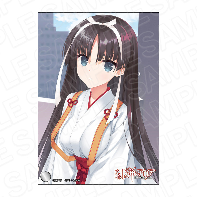 『緋弾のアリア』ミニアクリルアート 星伽 白雪 巫女服 ver.