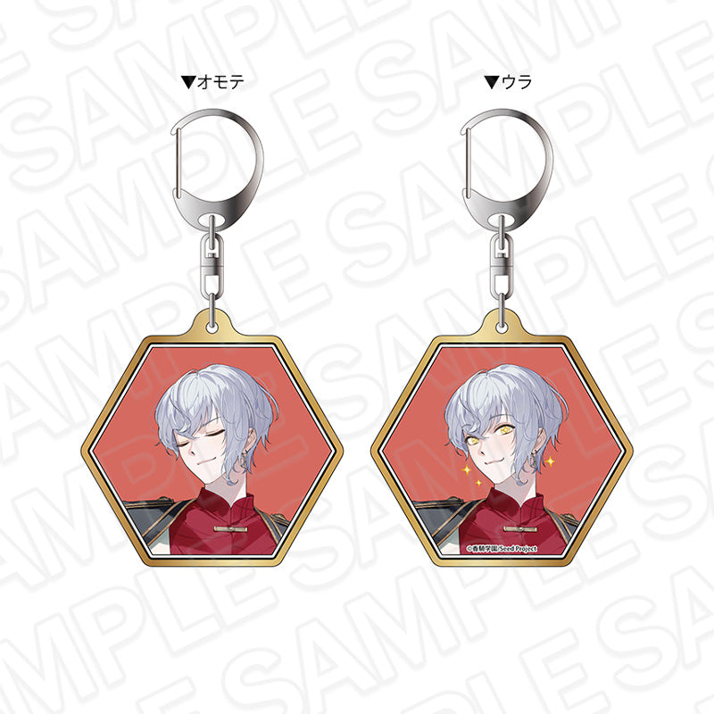 『BOYS be MAID!~御曹司メイドボーイ部の日日~』両面キーホルダー 菊 秋明 制服 ver.