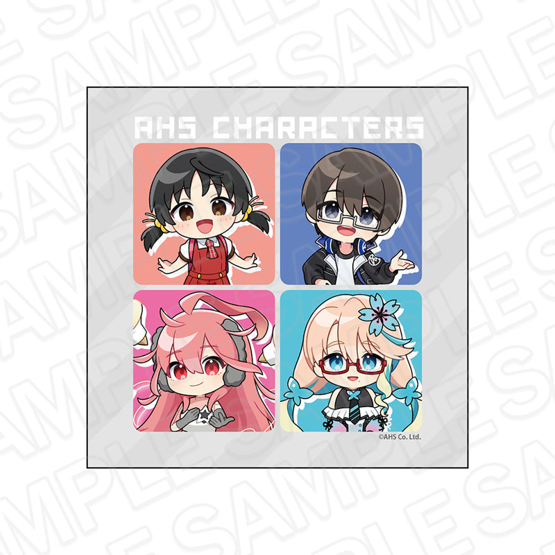 『AHSキャラクターズ』マイクロファイバー デフォルメ ver.