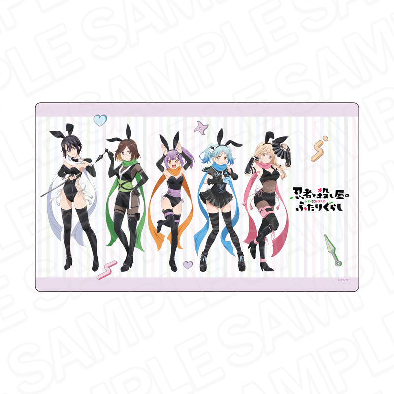 『忍者と殺し屋のふたりぐらし』ラバーデスクマット バニンジャ ver.