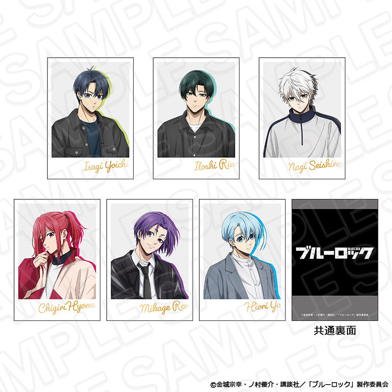 『ブルーロック』インスタントフォト風ブロマイド(ブラインド) casual ver. セット