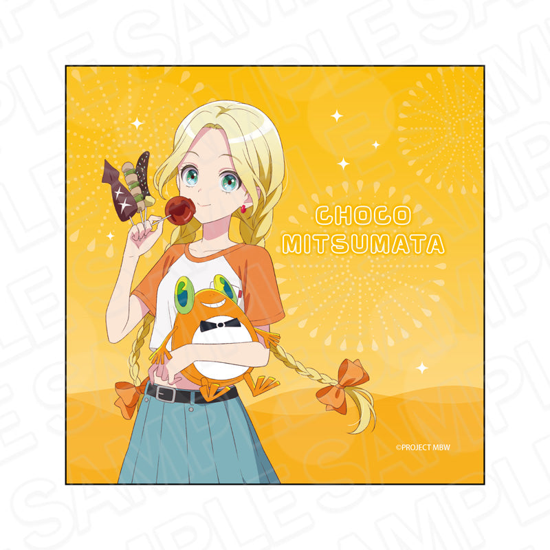 『オリジナル前橋ウィッチーズ』マイクロファイバー 三俣 チョコ 夏私服 ver.