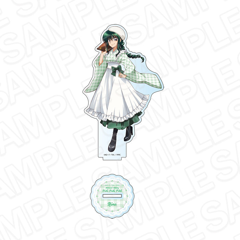 『マーメイドメロディー ぴちぴちピッチ』ホログラムアクリルフィギュア 洞院 リナ 和装メイド ver.