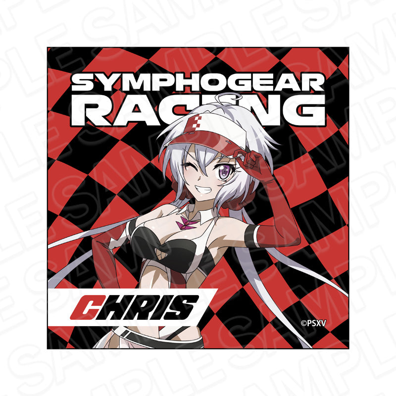 『戦姫絶唱シンフォギアXV』マイクロファイバー 雪音 クリス SYMPHOGEAR RACING ver.