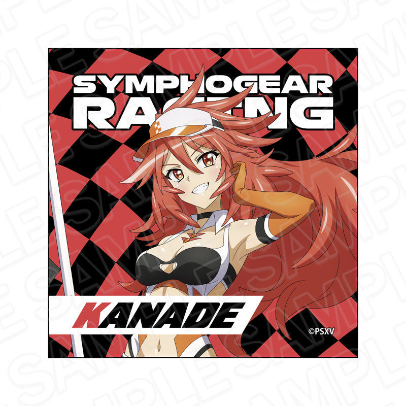 『戦姫絶唱シンフォギアXV』マイクロファイバー 天羽 奏 SYMPHOGEAR RACING ver.