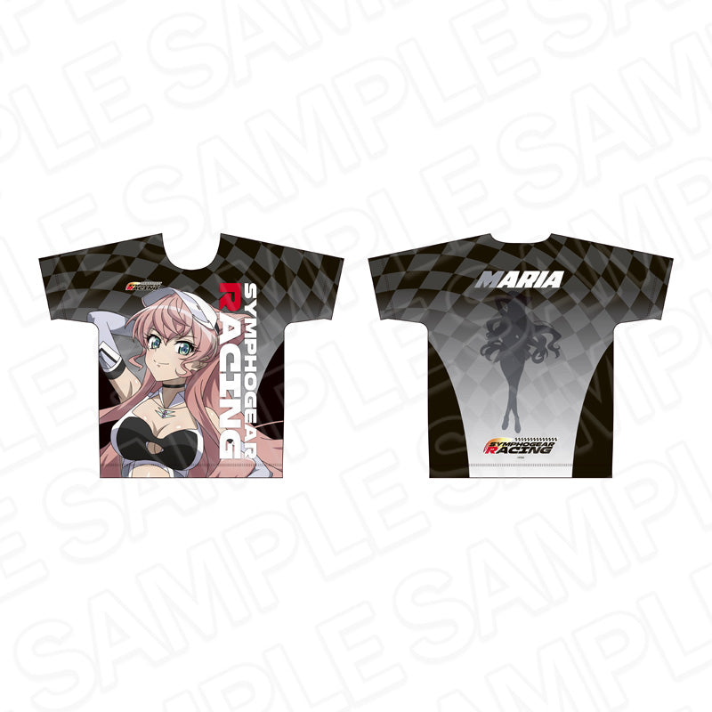 『戦姫絶唱シンフォギアXV』フルグラフィックTシャツ マリア・カデンツァヴナ・イヴ SYMPHOGEAR RACING ver.