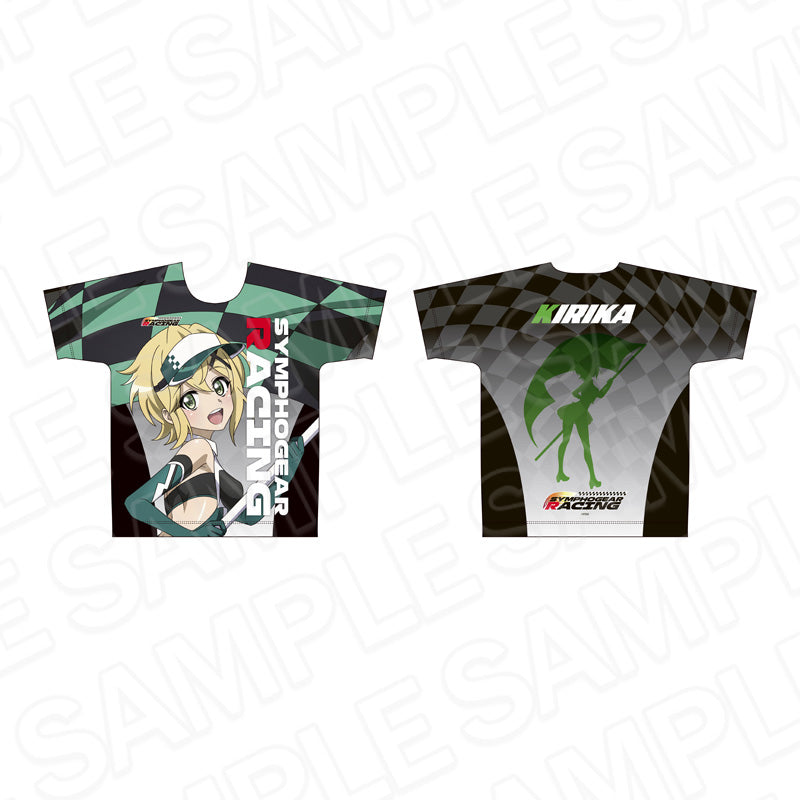 『戦姫絶唱シンフォギアXV』フルグラフィックTシャツ 暁 切歌 SYMPHOGEAR RACING ver.