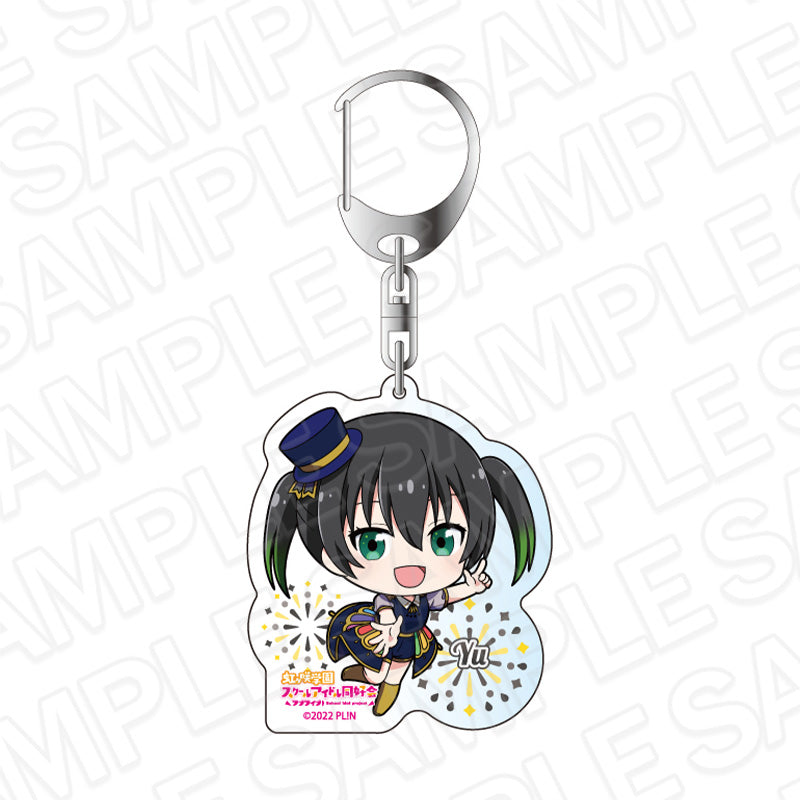 『ラブライブ!虹ヶ咲学園スクールアイドル同好会』アクリルキーホルダー 高咲 侑 花火 デフォルメ ver.