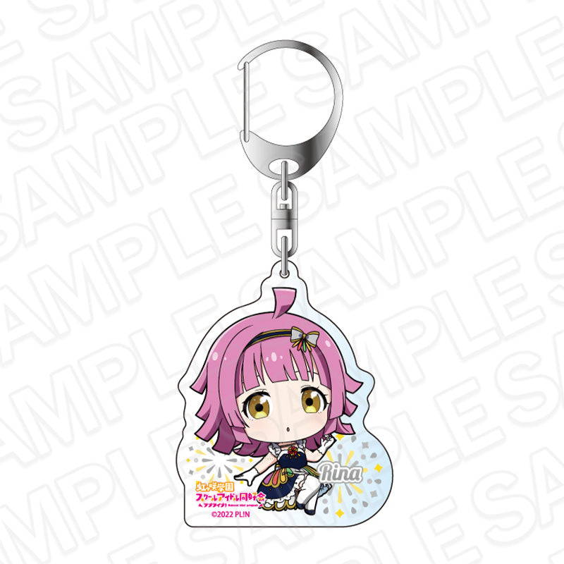 『ラブライブ!虹ヶ咲学園スクールアイドル同好会』アクリルキーホルダー 天王寺璃奈 花火 デフォルメ ver.