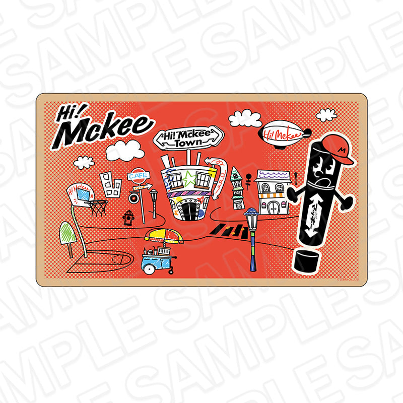 『Hi! Mckee』ラバーデスクマット