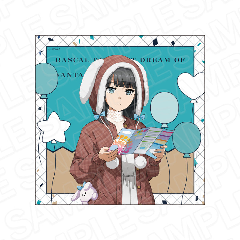 『青春ブタ野郎はサンタクロースの夢を見ない』マイクロファイバー 赤城郁実 遊園地 ver.