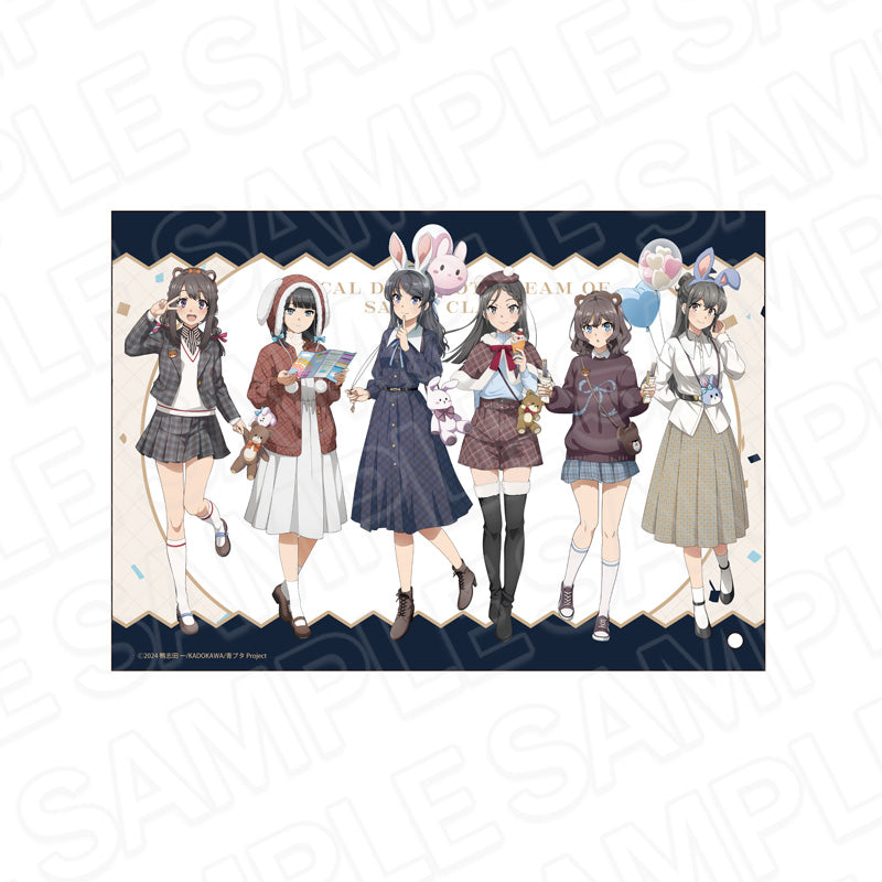 『青春ブタ野郎はサンタクロースの夢を見ない』ミニアクリルアート 遊園地 ver.