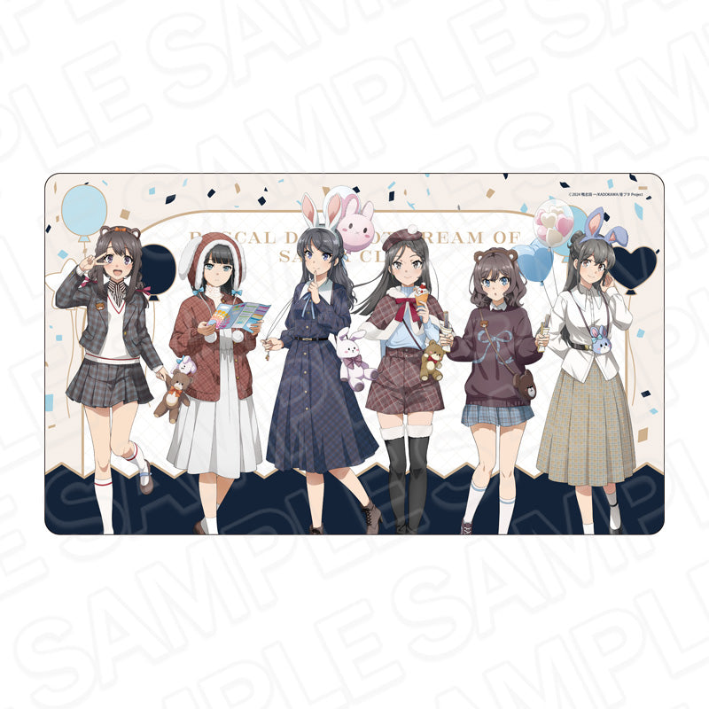 『青春ブタ野郎はサンタクロースの夢を見ない』ラバーデスクマット 遊園地 ver.