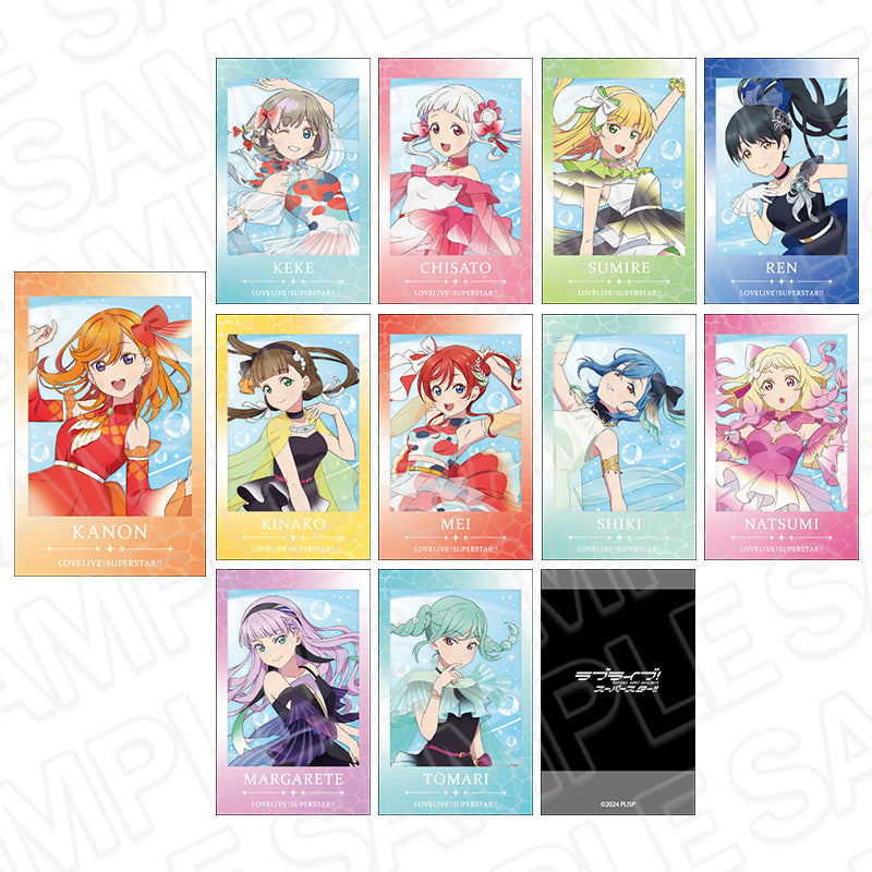 『ラブライブ!スーパースター!!』インスタントフォト風カード 金魚 ver. セット