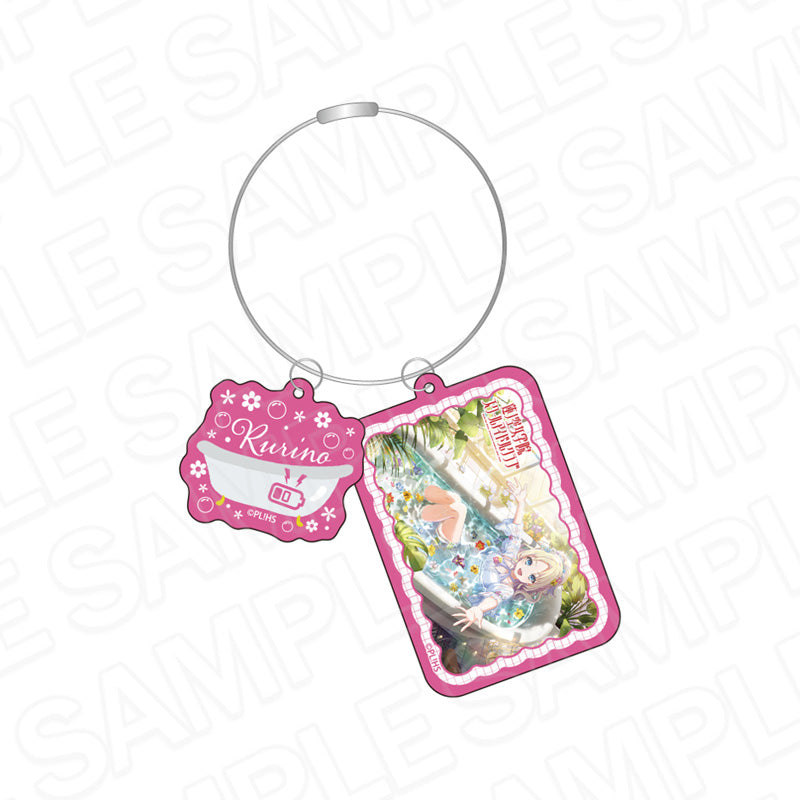 『ラブライブ!蓮ノ空女学院スクールアイドルクラブ』ワイヤーキーホルダー 大沢瑠璃乃 Her-bath-rium ver.