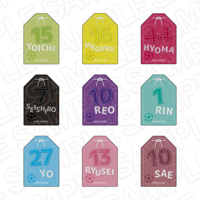 『ブルーロック』お名前アクリルバッジ(ブラインド) White&Pistachio ver. セット