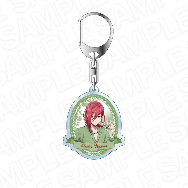 『ブルーロック』ホログラムキーホルダー 千切豹馬 White&Pistachio ver.