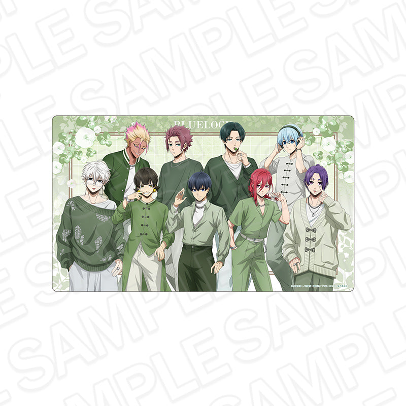 『ブルーロック』ラバーデスクマット White&Pistachio ver.