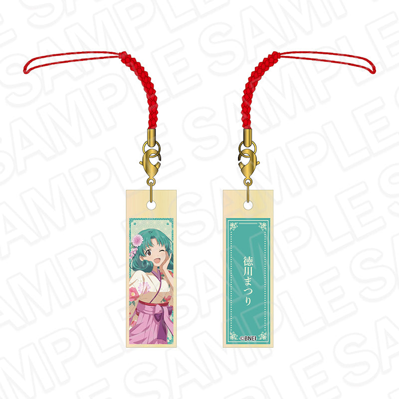 『アイドルマスター ミリオンライブ!』木札ストラップ 徳川まつり 着物 ver.