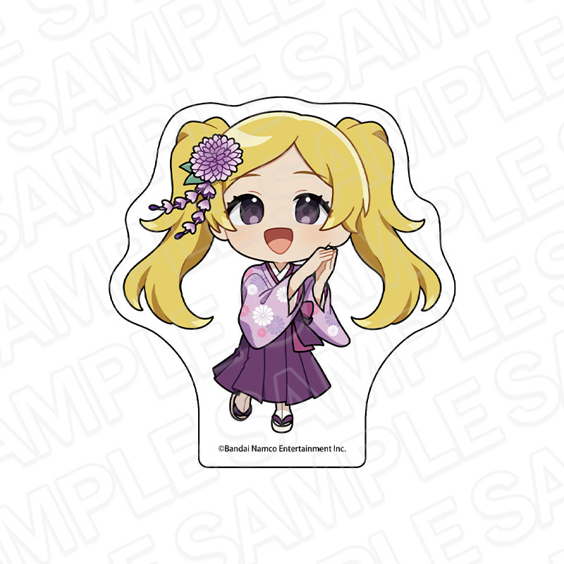 『アイドルマスター ミリオンライブ!』ダイカットステッカー エミリー スチュアート 着物デフォルメ ver.