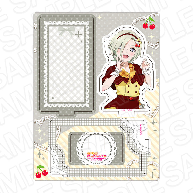 『ラブライブ!虹ヶ咲学園スクールアイドル同好会』レイヤーアクリルスタンド ミア・テイラー Cafe party ver.