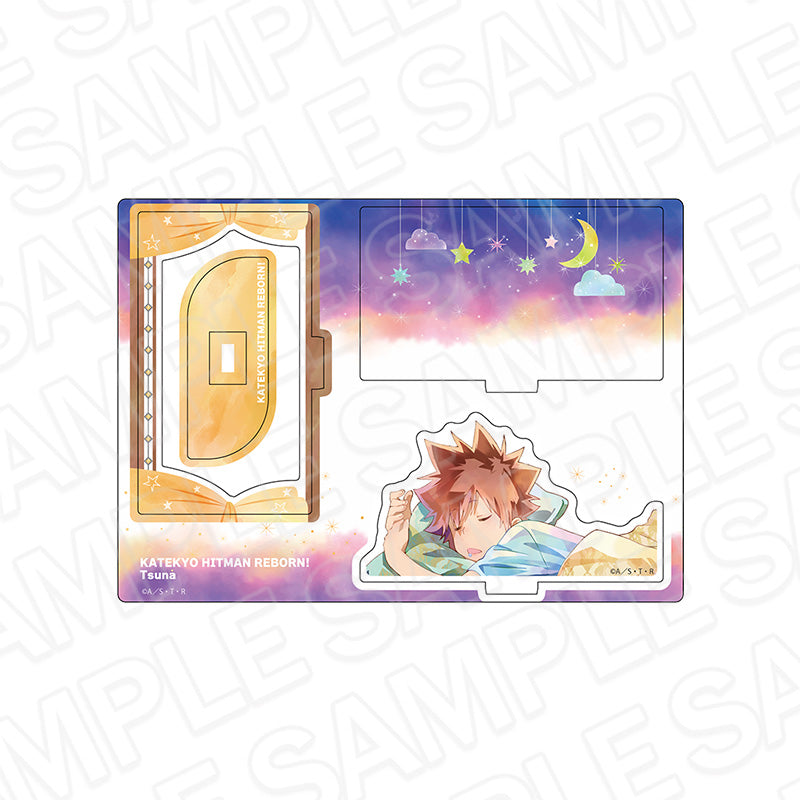 『家庭教師ヒットマンREBORN!』レイヤーアクリルスタンド PALE TONE series 沢田 綱吉 night ver.